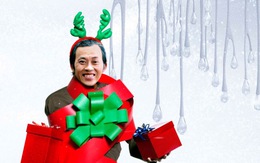 Hoài Linh, Trường Giang, Tóc Tiên chúc mừng Noel