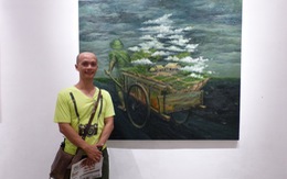“Ngộp” giữa phòng tranh nông dân của Phạm Huy Thông