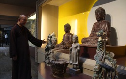 Bảo tàng Văn hóa Phật giáo trưng bày 200 cổ vật