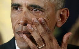 Khóc trước công chúng, Tổng thống Obama làm dân Mỹ xúc động mạnh