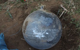 Phát hiện thêm quả cầu lạ ở Tuyên Quang