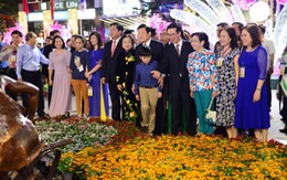 Khai mạc đường hoa Nguyễn Huệ: niềm tự hào, khát vọng của dân