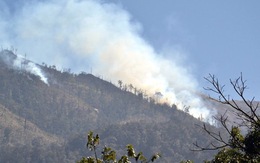 200 người đang dập lửa ở Vườn quốc gia Hoàng Liên