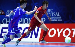 ​Futsal VN thắng Đài Loan "nghẹt thở" ở VCK châu Á 2016
