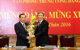 Ông Nguyễn Văn Nên nhận nhiệm vụ Chánh Văn phòng Trung ương Đảng