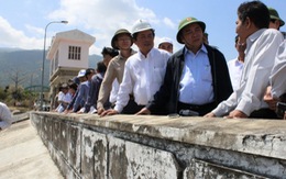 Phó thủ tướng Nguyễn Xuân Phúc kiểm tra chống hạn tại Ninh Thuận