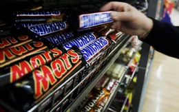 Kẹo Snickers bị thu hồi ở Việt Nam và 54 nước