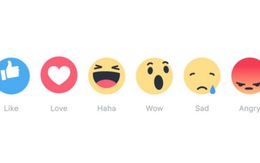 Facebook đổi nút Like, thêm Buồn và Giận dữ