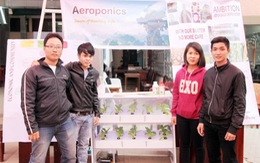 Sinh viên Duy Tân với hệ thống tự động chăm sóc cây trồng bằng khí canh