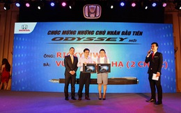 ​Honda Việt Nam chính thức giao Honda Odyssey cho những chủ nhân đầu tiên!