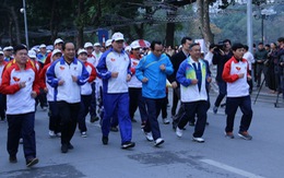 ​7.000 người tham gia ngày chạy Olympic tại hồ Hoàn Kiếm