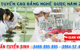 ​Cao đẳng Dược xét tuyển trực tuyến online năm 2016