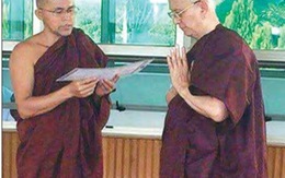 Cựu tổng thống Myanmar xuất gia tu tập trong chùa