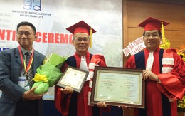 Trao bằng giáo sư danh dự cho ông Daniel Dung Truong