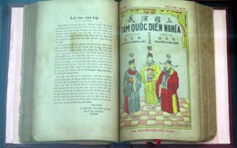 Sài Gòn bày sách Tam quốc diễn nghĩa bản in 109 năm trước