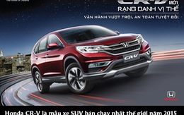 ​Honda Việt Nam chính thức giới thiệu Honda CR-V 2.4 phiên bản cao cấp