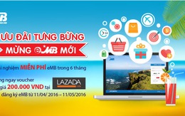 ​Tưng bừng mua sắm, nhận voucher ưu đãi từ MB