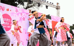 Rực rỡ sắc màu Nhật Bản với lễ hội hoa anh đào