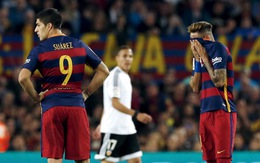 ​Thua trận thứ ba liên tiếp, Barca lung lay ngôi đầu