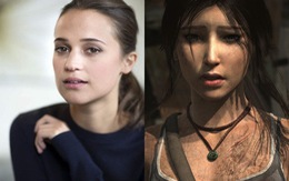 Alicia Vikander vào vai Lara Croft trong phim dựng lại Tomb Raider