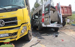 Xe gây tai nạn làm 4 người chết không có đăng ký kinh doanh