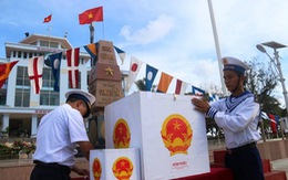 Bỏ phiếu bầu cử sớm trên đảo Song Tử Tây