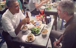 ​Đầu bếp Bourdain nói gì về bữa ăn với ông Obama?