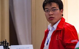 Bị cầm hòa, Quang Liêm rơi xuống thứ 2 bảng nam Giải vô địch châu Á