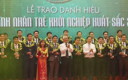 Trao giải cho 100 doanh nhân trẻ xuất sắc 2016