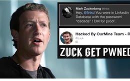​Ông chủ Facebook bị hack tài khoản cũ, mật khẩu là dadada