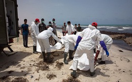 133 xác người di cư dạt vào bờ biển Libya trong vài ngày