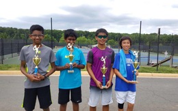 Cậu bé gốc Việt gây bất ngờ ở Giải quần vợt trẻ Mỹ