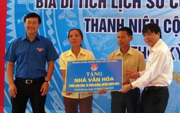 Khánh thành nhà văn hóa do bạn đọc báo Tuổi Trẻ tặng