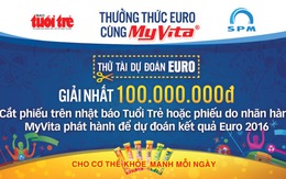 Dự đoán EURO để có cơ hội nhận 100 triệu đồng từ MyVita