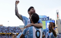 ​Higuain và Messi ghi bàn, Argentina hạ Venezuela vào bán kết Copa Armeria