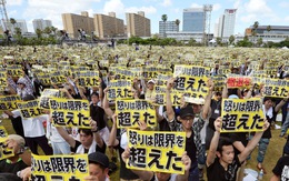 65.000 người Nhật biểu tình phản đối lính Mỹ ở Okinawa