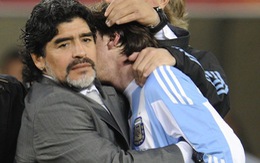 Maradona khuyên Messi ở lại đội tuyển