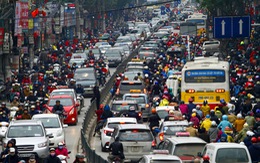 Học Trung Quốc cấm xe máy ngoại tỉnh vào nội đô Hà Nội