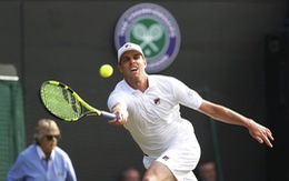 Sam Querrey gia nhập nhóm 10 tay vợt gây sốc nhất Wimbledon