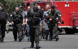 Tấn công đồn cảnh sát, bắt con tin tại thủ đô Armenia