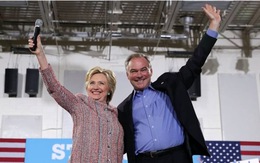 ​Bà Clinton đề cử ông Tim Kaine sẽ làm phó tổng thống 