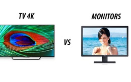 Có nên mua tivi 4K làm màn hình vi tính?