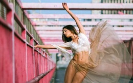 Xem ảnh vũ công ballet trên phố New York đẹp mê ly