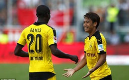 ​Kagawa tỏa sáng, Dortmund vào vòng 2 Cúp QG Đức