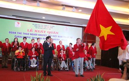 Đoàn VN xuất quân dự Paralympic 2016: Lên đường may mắn