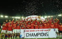 U-19 VN đoạt chức vô địch KBZ Bank Cup 2016 tại Myanmar