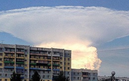 Đám mây hình nấm ở Siberia khiến dân tưởng nổ hạt nhân