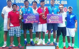Lý Hoàng Nam giành cú đúp ở Giải quần vợt quốc gia 2016