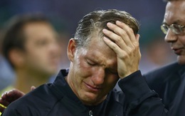 ​Schweinsteiger chia tay tuyển Đức trong nước mắt