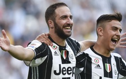 ​Higuain tỏa sáng, Juventus thắng trận thứ ba liên tiếp